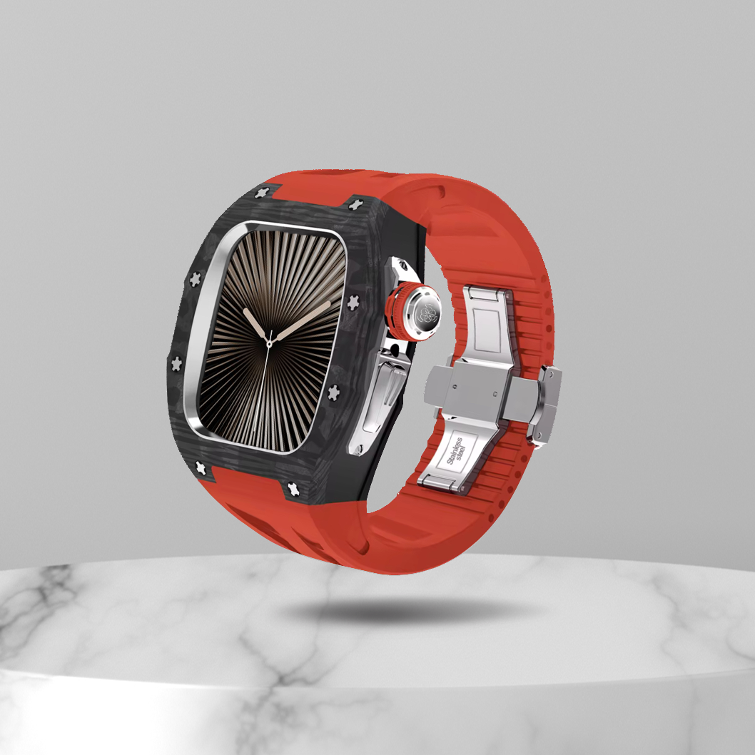Apple watch Case - Carbon - Red