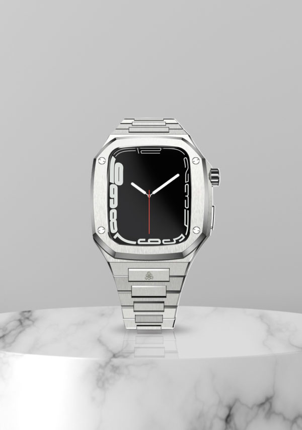 Apple Watch case- Silver -stainless steel